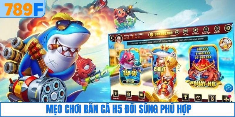 Đổi súng phù hợp với mục tiêu hướng đến